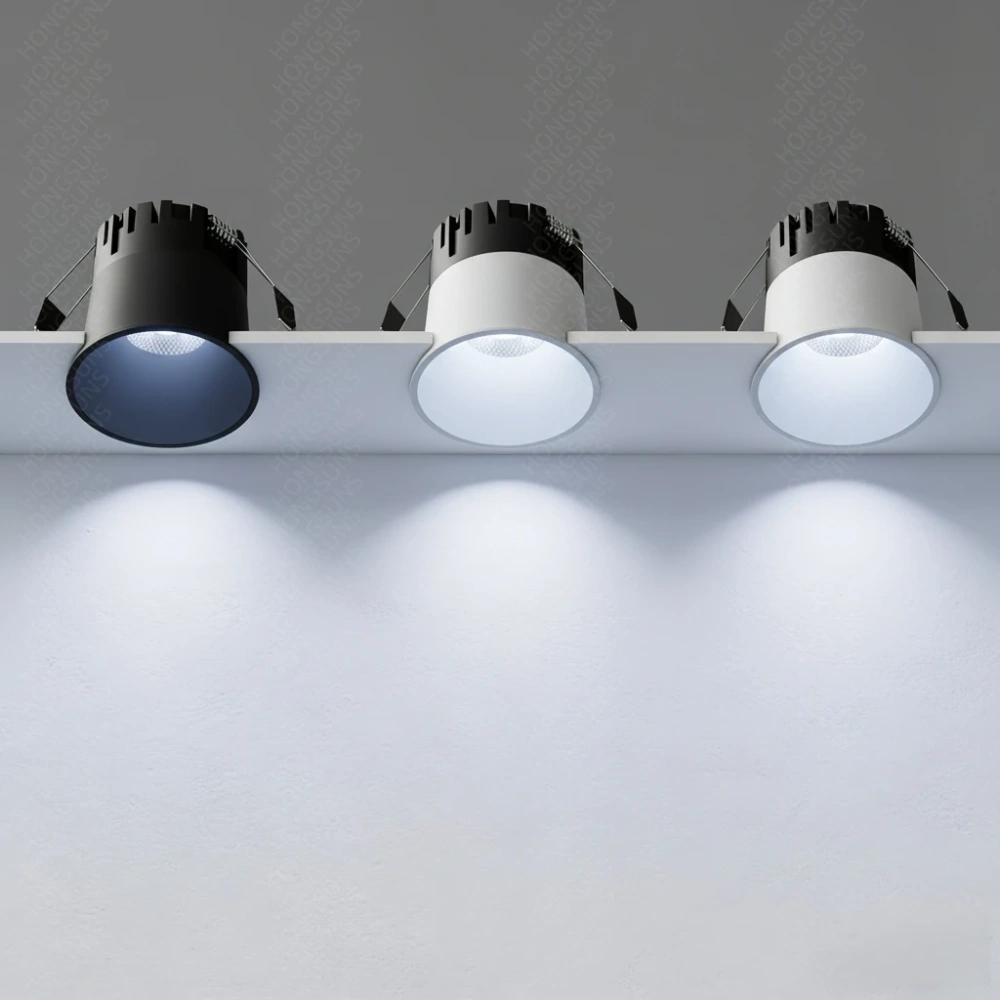 LED Recessed Downlight Tuya Zigbee/ DALI Smart Modern Spotlight Indoor Anti-glare CRI97 Ceiling Light for Living Room Bedroom