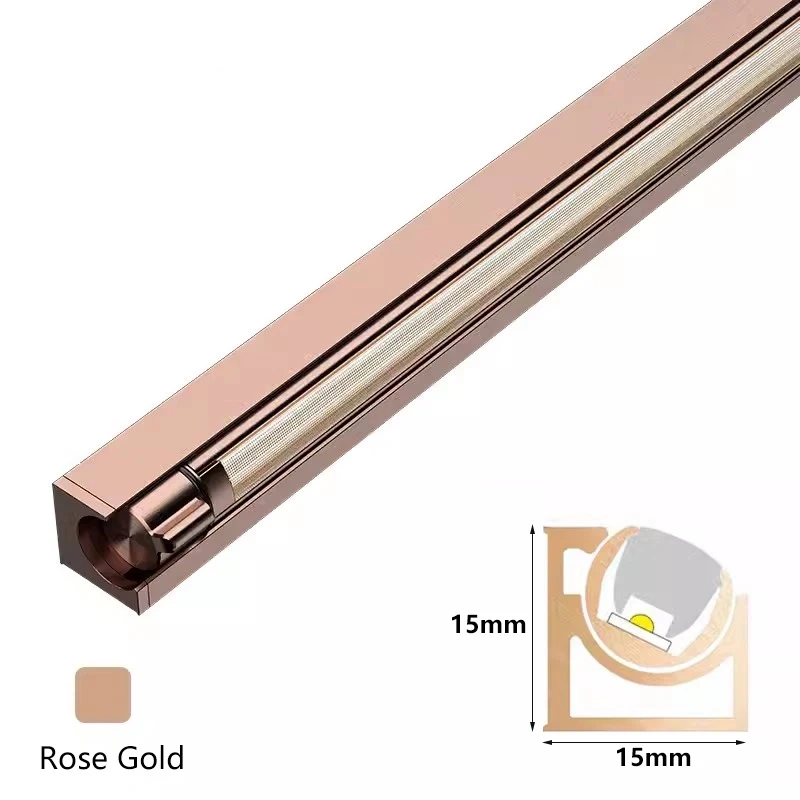 Model 1515 Advanced Light Luxury Custom Rotatable Embedded Inside Led Smart Sensor Wine or Jewelry Display Under Cabinet Light