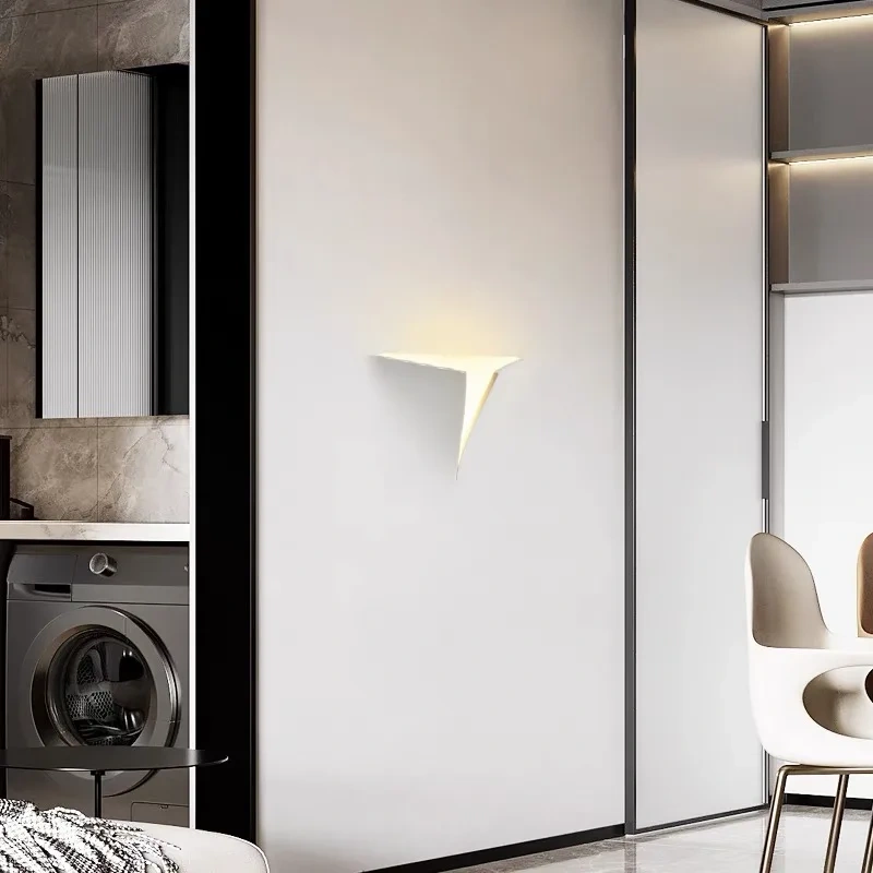 New Fashion Embedded Gypsum Wall Lamp Creative Living Room Hotel Hallway Aisle LED Wall Lights Indoor Art Decor Sconce Lighting