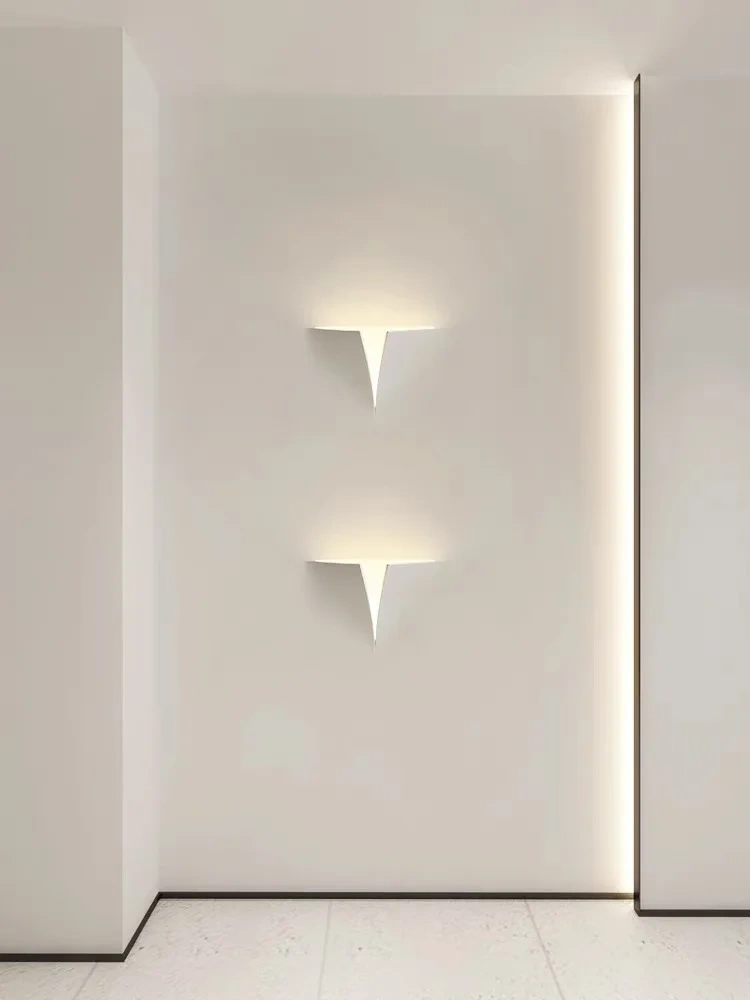 New Fashion Embedded Gypsum Wall Lamp Creative Living Room Hotel Hallway Aisle LED Wall Lights Indoor Art Decor Sconce Lighting