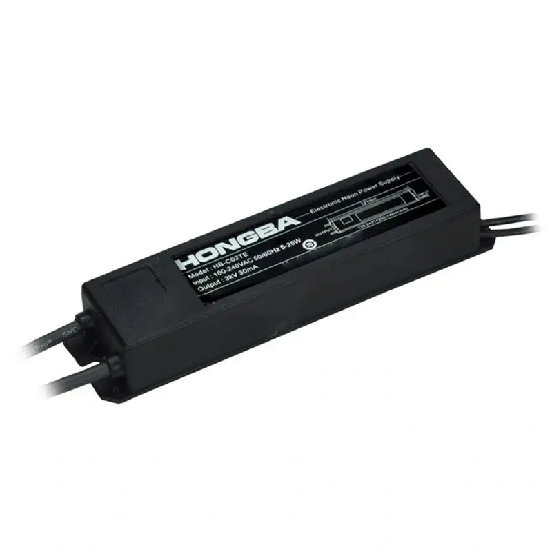 Exquisite-3X HONGBA Neon Light Sign Electronic Transformer Power Supply 3KV 30MA 5-25W Neon Light Transformer