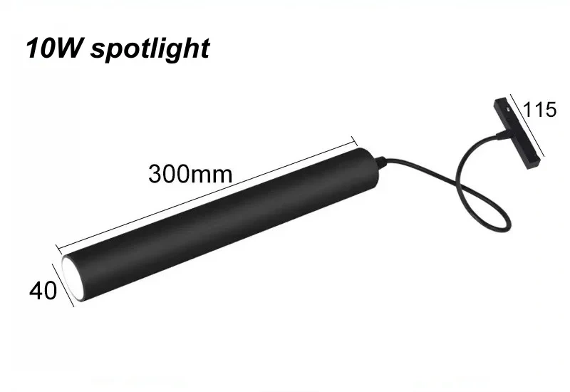 Embedded Magnetic Track Light, LED Recessed Rail Lamp System, Safe DC48V Modern Magnet Ceiling Spotlight for Living Room Bedroom