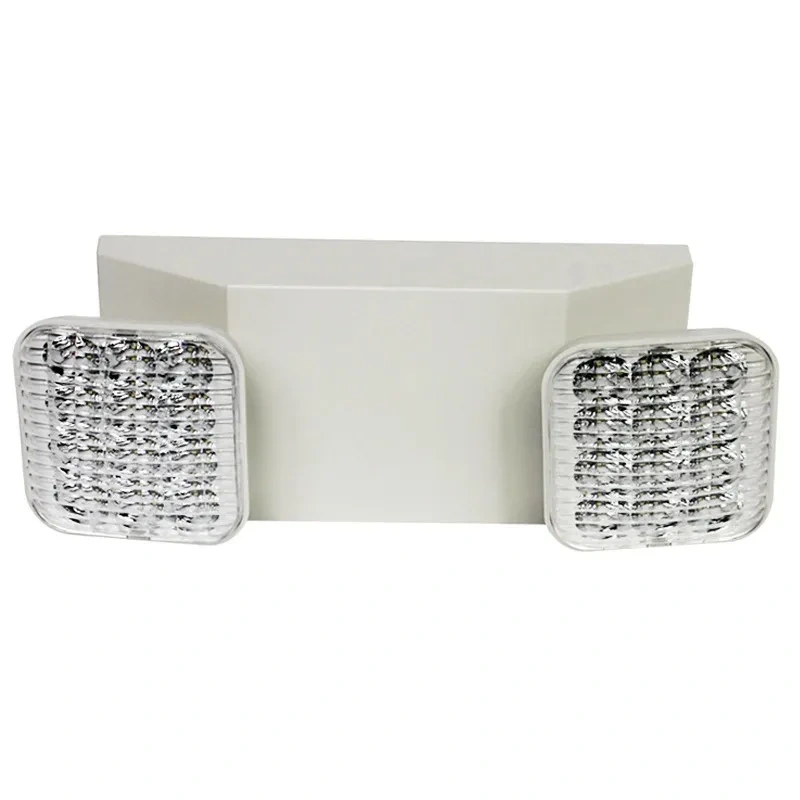 Led Emergency Light Wall Mounted Light Adjustable Emergency Lamp Home Power Failure Commercial Exit Lighting Fixtures Ac 85-265v