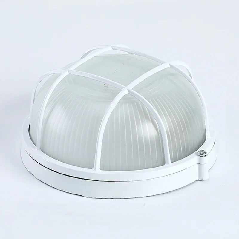 Led Waterproof Explosion-Proof Lamp Ip65 Dustproof Anti-Corrosion Ceiling Light For Bathroom Warehouse Outdoor Factory Lighting