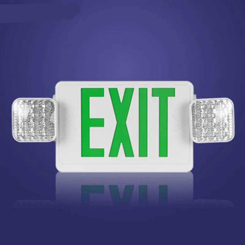 EXIT Export Mark Emergency Light Automatic Lighting For Export Power Cut Off Hotel Led Fire Indicator Light Ac200-240v