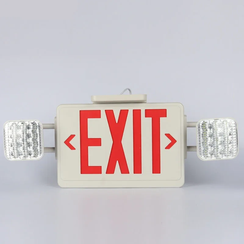 EXIT Export Mark Emergency Light Automatic Lighting For Export Power Cut Off Hotel Led Fire Indicator Light Ac200-240v