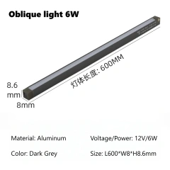 Oblique light 6W