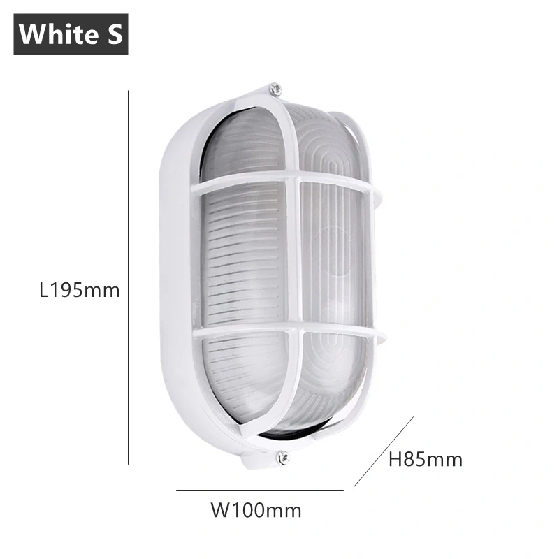 E27 exterior wall light for patio and garden