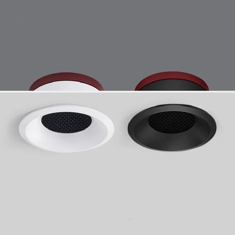 USKYLED ultra thin 7W recessed spotlight for shallow ceilings