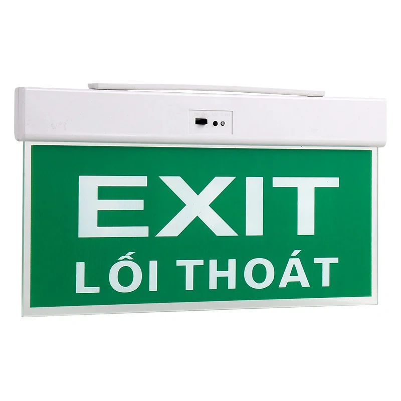 Plastic Signs Safety Exit Direction Indicator Lights Fire Escape Emergency Indicator Lights, Economic Lighting Ac85-265v