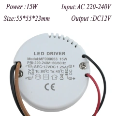 12V 15W