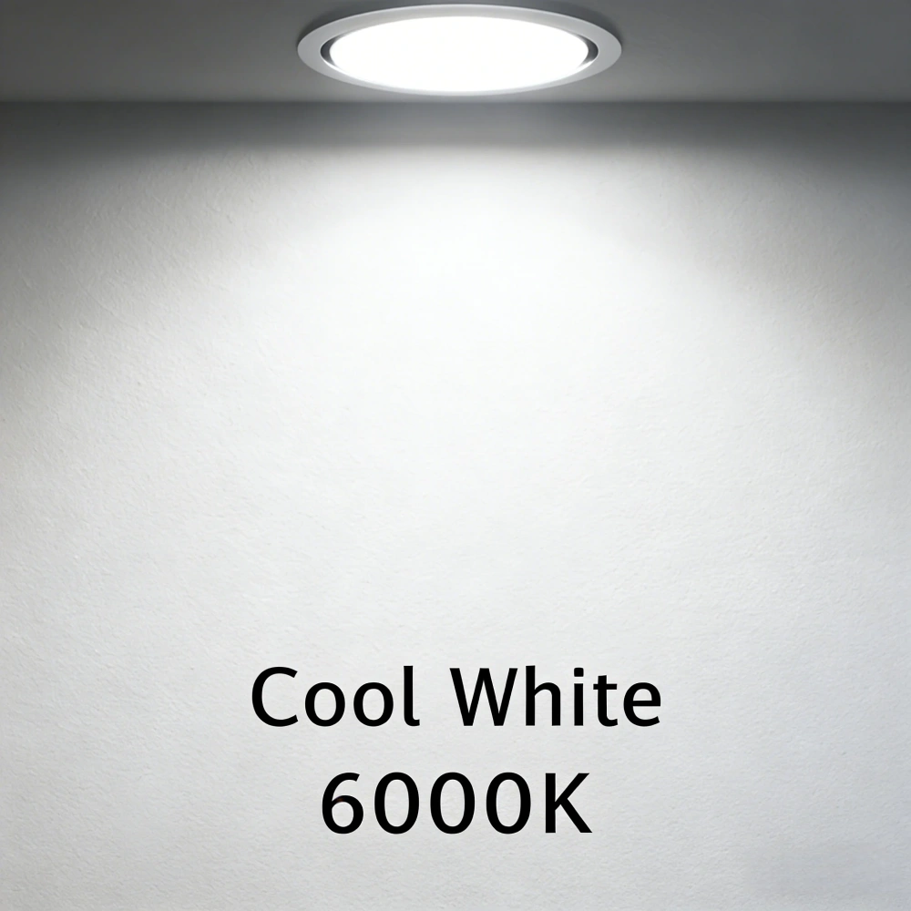 Tuya Zigbee Dali2 Smart 360 ° Angle Adjustable Dimmable Recessed LED Ceiling Lights Embedded COB CircularSpot Downlight 7W 12W