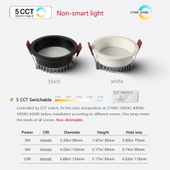 5 CCT Switchable