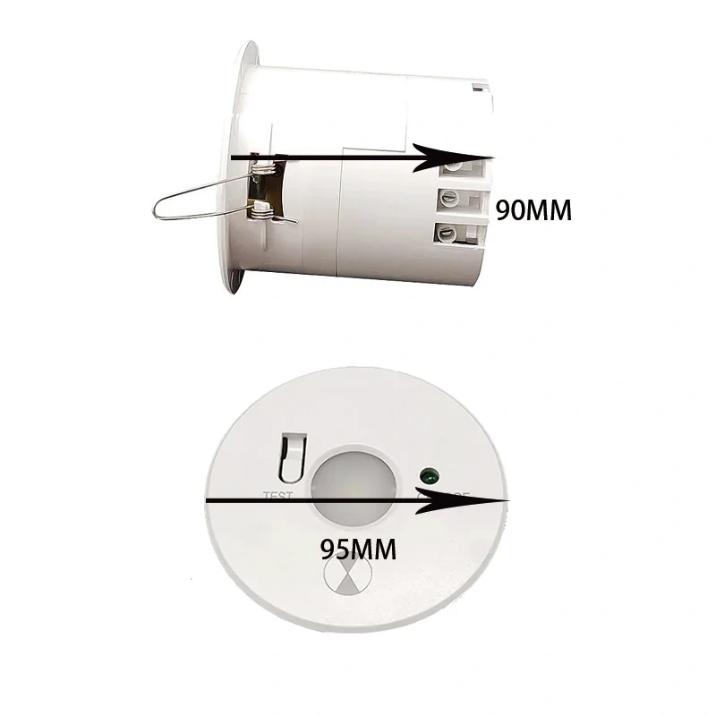 Emergency Downlight Recessed Ceiling Lights Warehouse Staircase Aisle Entrance Balcony 3Hours Emergency Lighting Ac200-240v