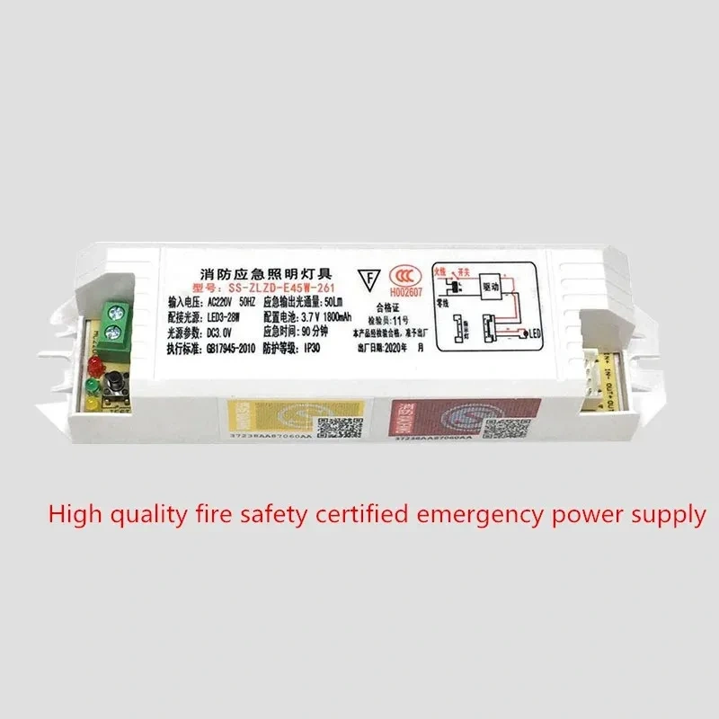 Emergency Light 3-24w Multiple Models Of Emergency Tube Lights Available With Detachable And Replaceable Power Supply AC85-265V