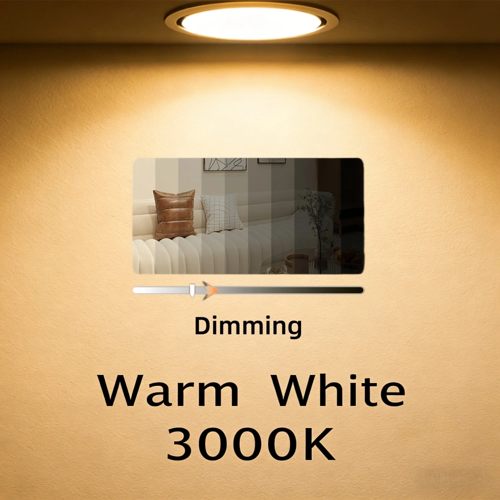 Tuya Zigbee Dali2 Smart 360 ° Angle Adjustable Dimmable Recessed LED Ceiling Lights Embedded COB CircularSpot Downlight 7W 12W