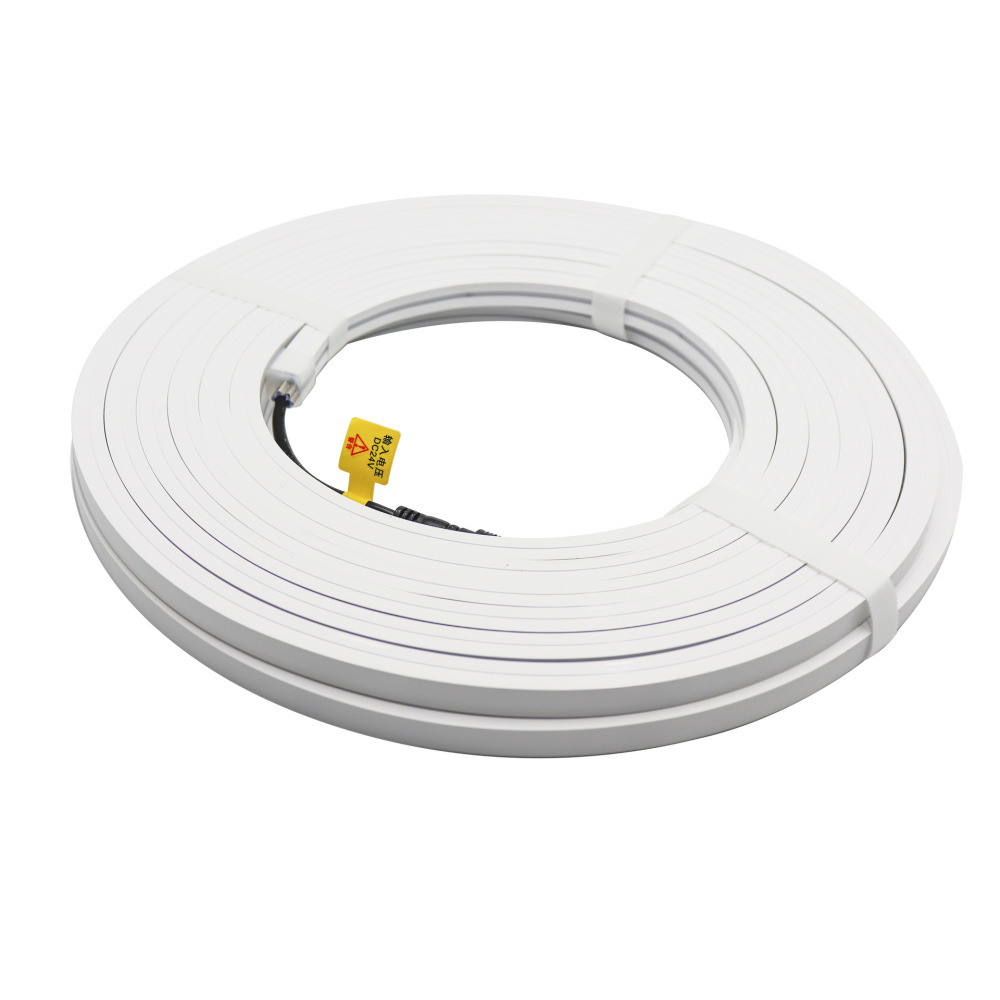 LED silicone co-extrusion integrated neon lamp with hydraulic molded plug IP67 waterproof flexible line lamp