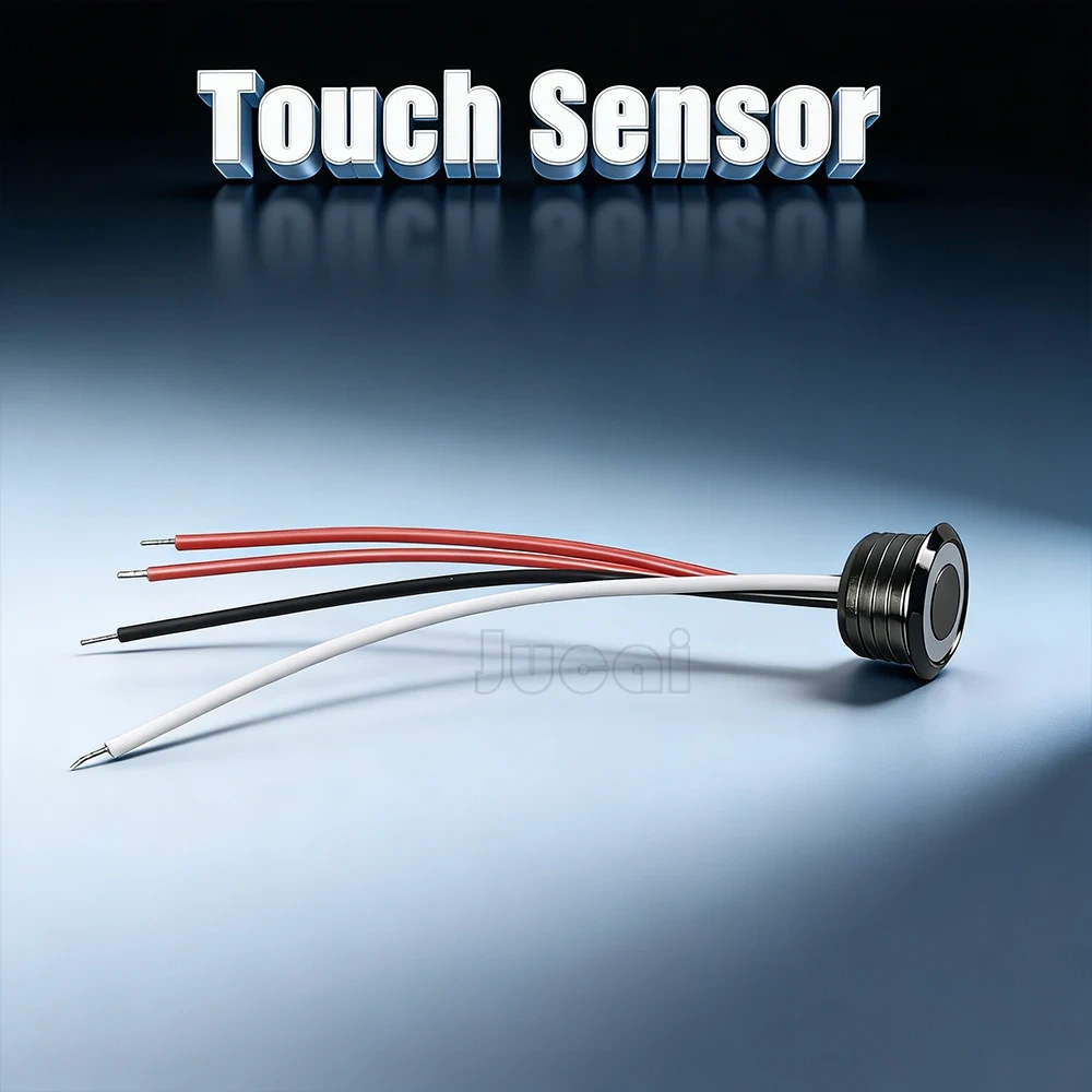 Touch Sensor LED Dimmer Switch 5V/12V/24V with Dual Memory Function Stepless Dimming Control for LED Strip Bed Wall Cabinet