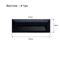 B- Black shell