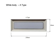 A- White shell
