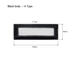 A- Black shell