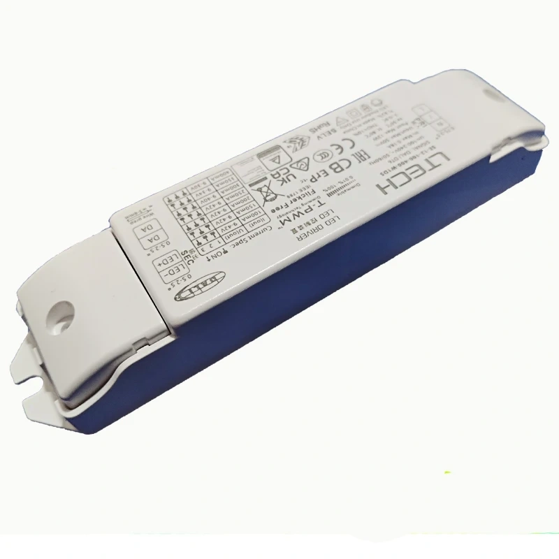 LTECH 10W 12W 100-700mA CC DALI DT6 LED Dimming Driver;100-240V Dali-2 Constant Current Power Transformer Work with Dali Dimmer