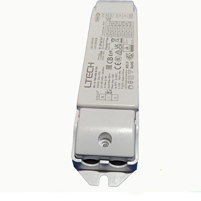 LTECH 10W 12W 100-700mA CC DALI DT6 LED Dimming Driver;100-240V Dali-2 Constant Current Power Transformer Work with Dali Dimmer
