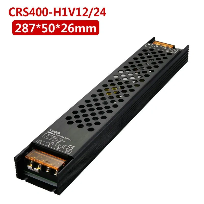 Led Triac & 0-10V Dimming Driver 2 In 1 170V-260V 60W 100W 200W 300W 400W CV Constant Voltage Dimmable Lighting Power Supply