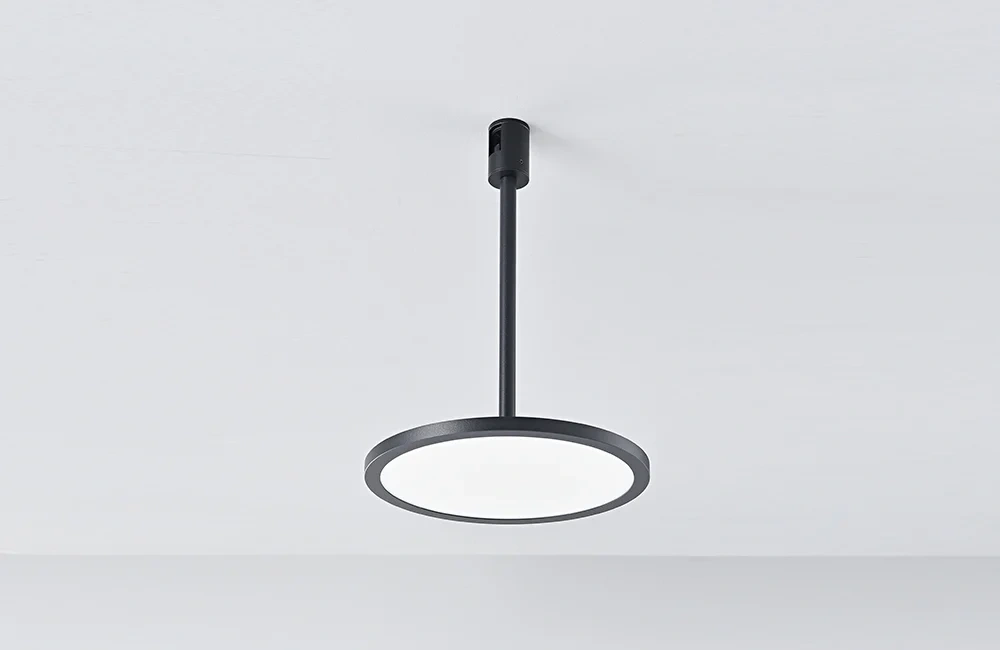 CT13 Suspended Magnetic Track Light System | Flexible Linear & Curved LED Track Lighting - USKYLED
