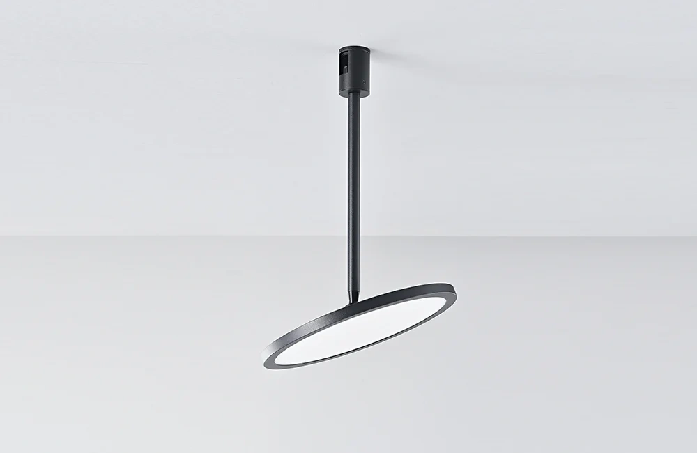 CT13 Suspended Magnetic Track Light System | Flexible Linear & Curved LED Track Lighting - USKYLED