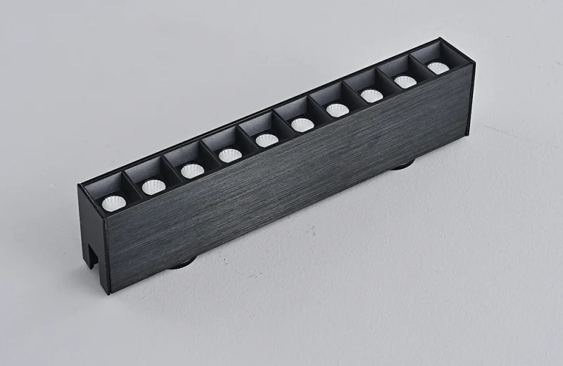 CT13 Suspended Magnetic Track Light System | Flexible Linear & Curved LED Track Lighting - USKYLED