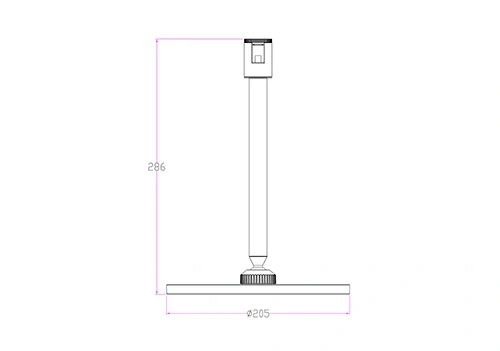 CT13 Suspended Magnetic Track Light System | Flexible Linear & Curved LED Track Lighting - USKYLED