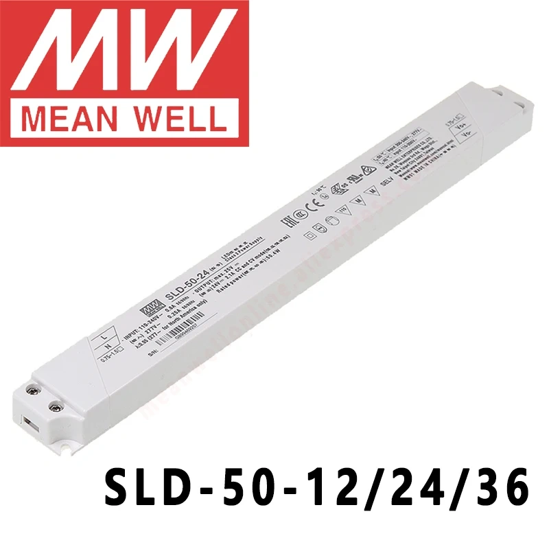 Mean Well SLD-50/80/150-12/24/56 AC to DC SMPS Meanwell 12V 24V 56V LED Constant voltage Constant current Switching Power Supply