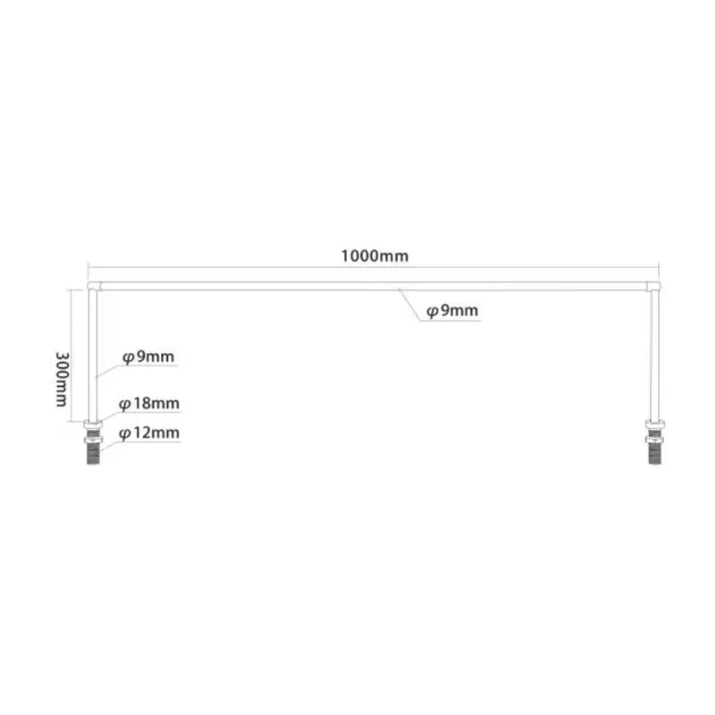 Jewelry Watch Cabinet Lighting Slim Profile Black Silver Gantry Display Cabinet Light Emitting Diode Display Cabinet Light