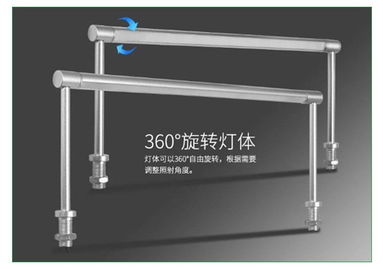 Museum Counter Gantry Lamp Led Jewelry Display Cabinet Door Letter Light Shelf Light with Door Type Light Linear Light Strip