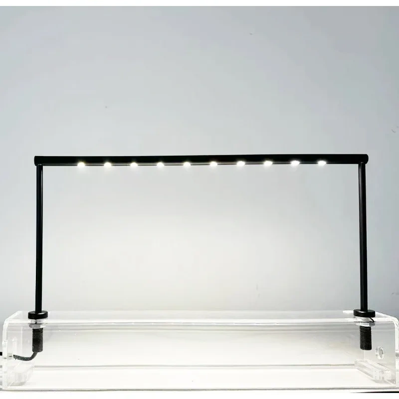 Jewelry Watch Cabinet Lighting Slim Profile Black Silver Gantry Display Cabinet Light Emitting Diode Display Cabinet Light