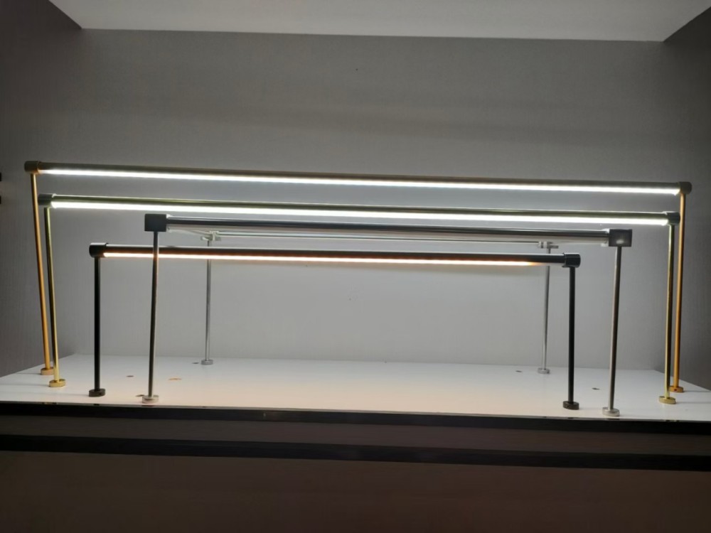 Museum Counter Gantry Lamp Led Jewelry Display Cabinet Door Letter Light Shelf Light with Door Type Light Linear Light Strip