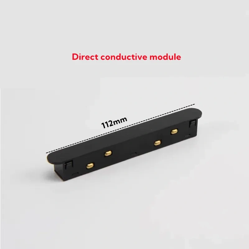LED magnetic track light grille floodlight modern embedded black/white lamp LED tube light DC48V magnetic suction series