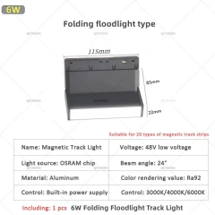 6W Fold Floodlight