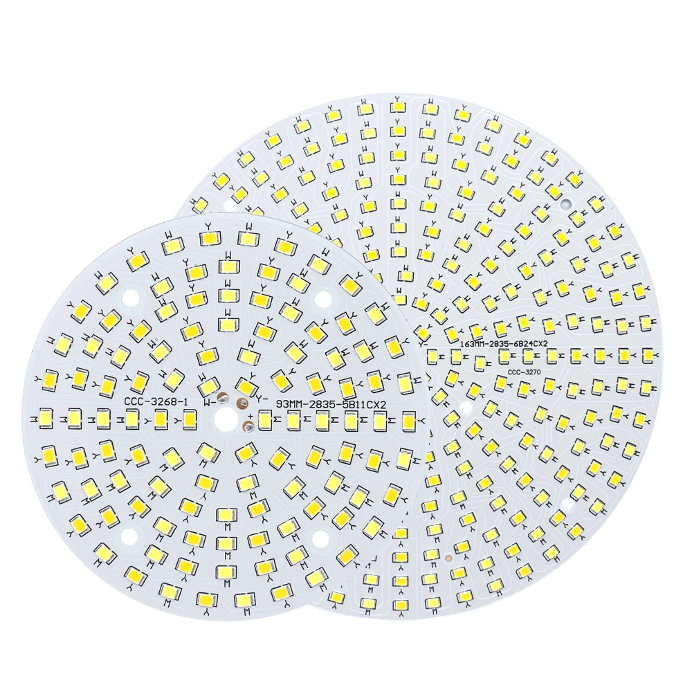 SMD2835 Two-Color Chip 10W 18W 24W 36W LED COB Lamp Beads 250mA Floodlight for Spotlight Panel Light Convert Color Round Shape