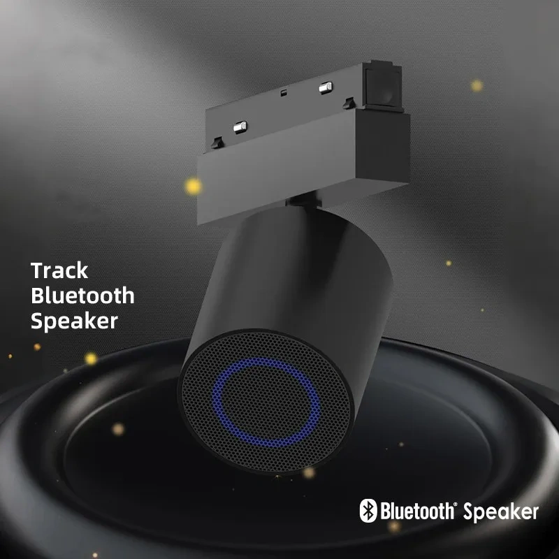 Modern Magnetic Track Bluetooth 5.3 Speaker Audio Wireless Stereo Sound Ultra-thin 6mm  Magnetic Track Light/20mm Type Series