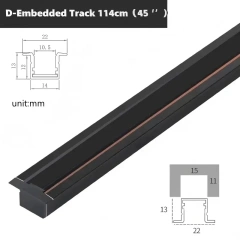 D Embedded Track 45''