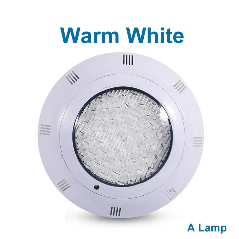 Warm white IP68 LED pool light for residential swimming pools