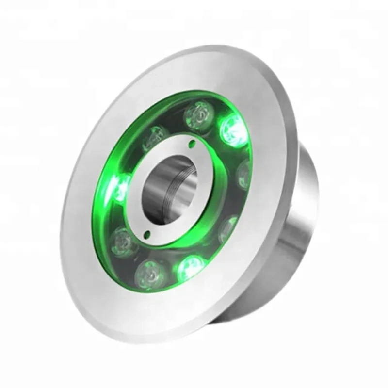 RGB underwater fountain light with remote control for landscape projects
