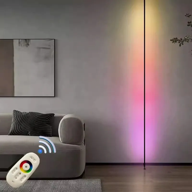 RGB wall lamp with 2.4G remote control for interior lighting