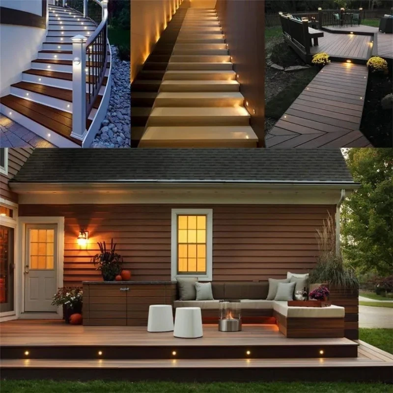 2W recessed LED garden light for outdoor landscape lighting