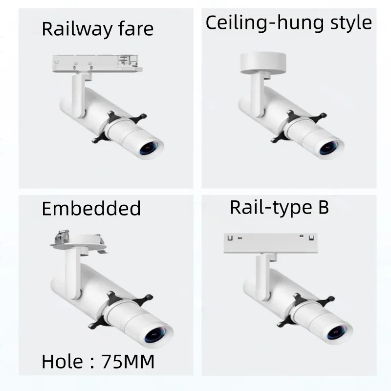 Dimmable LED museum spotlight for calligraphy and artwork display