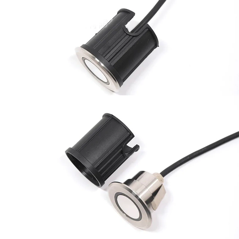 Stainless steel recessed ground light for outdoor stair lighting