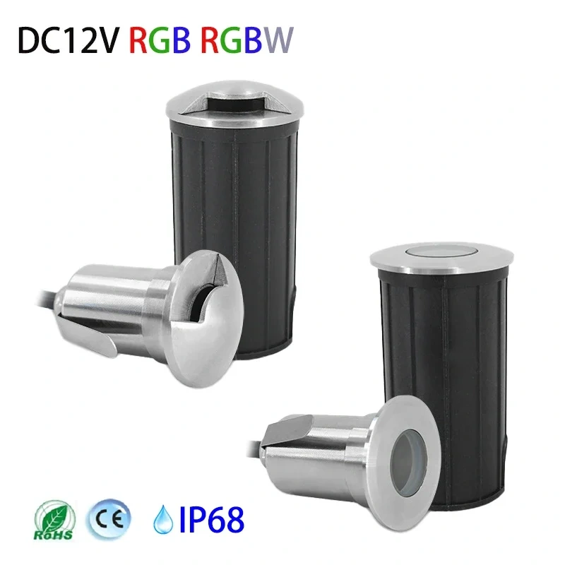 RGBW in-ground LED light for fountain and decorative landscape lighting