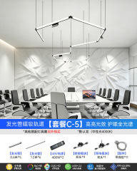 Magnetic luminous tube [package c-5] please note the light color